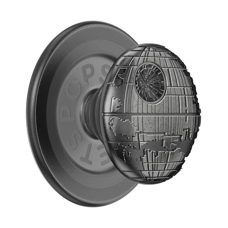 Image of Dimensionals Enamel Death Star — MagSafe PopGrip