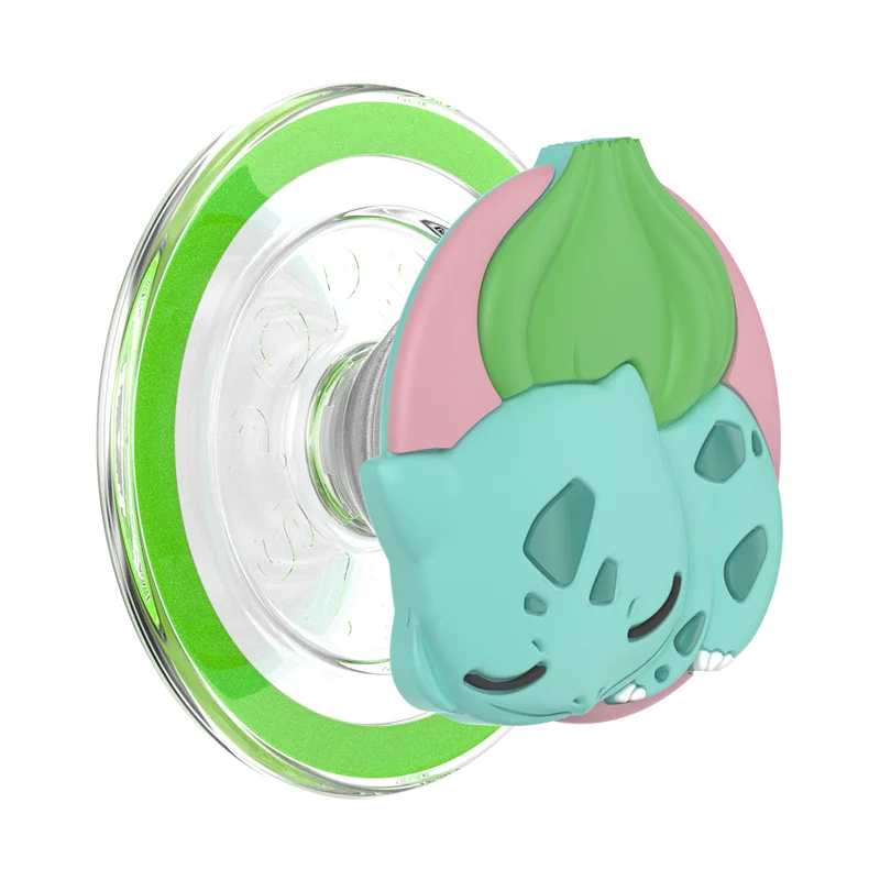 Image of PopOut Sleepy Bulbasaur — MagSafe PopGrip