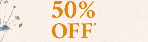 Extra 50% Off Sale