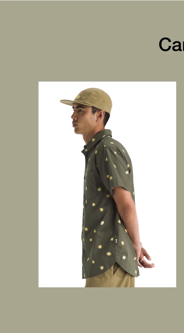 Men’s Short-Sleeve Baytrail Pattern Shirt