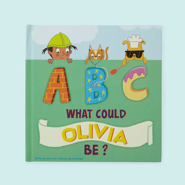 Personalized ABC What Can I Be Book
