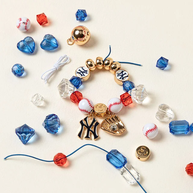 MLB Team Bling Mini Bead Kit