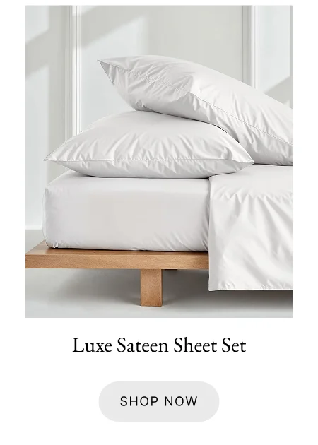 Luxe Sateen Sheet Set