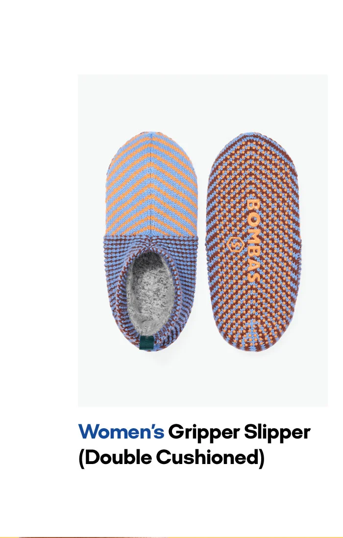 Women's Gripper Slipper (Double Cushioned)