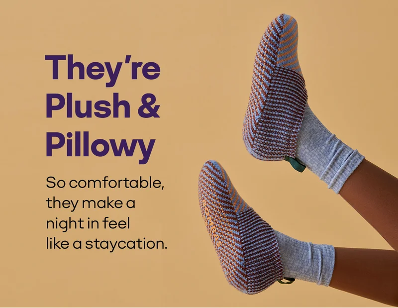 They're Plush & Pillowy | So comfortable, they make a night in feel like a staycation.