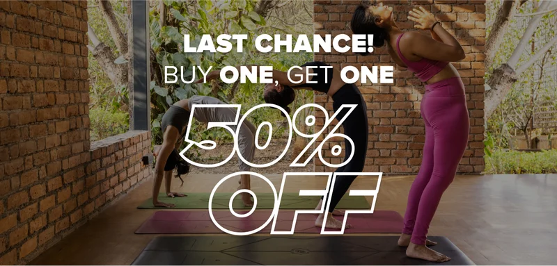 Last chance: buy one, get one 50% off