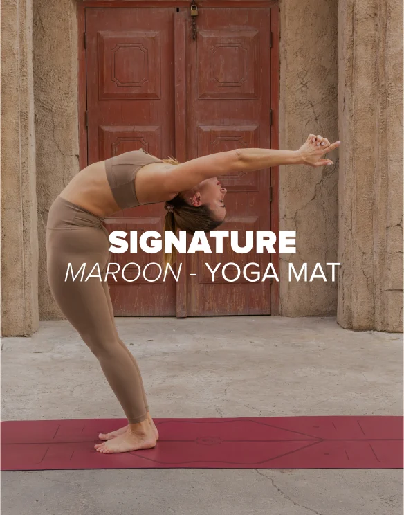 Signature Maroon Yoga Mat