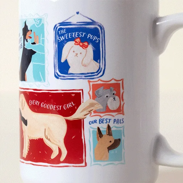 Dog Person Interactive QR Mug