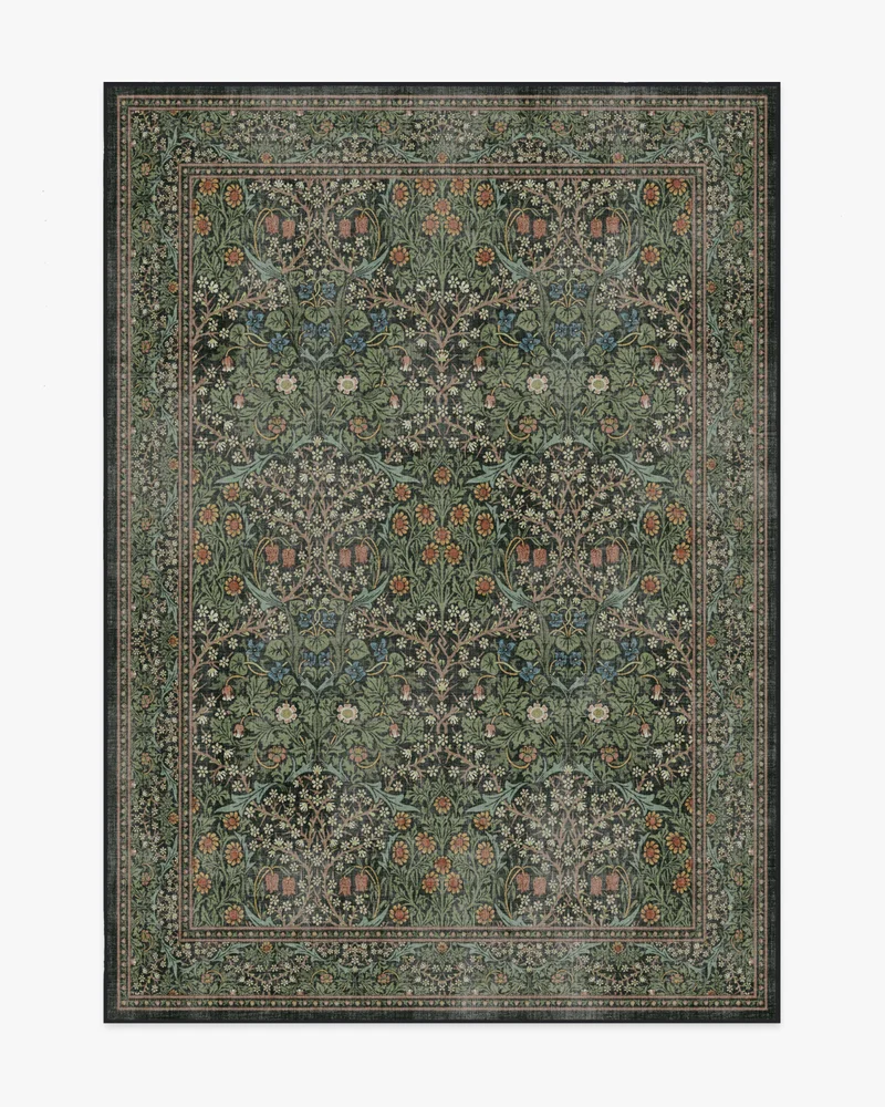 Image of M&C Blackthorn Forest Green Rug
