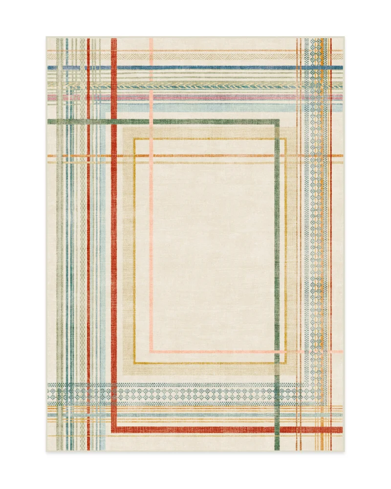 Image of Callie Cream Multicolor Rug