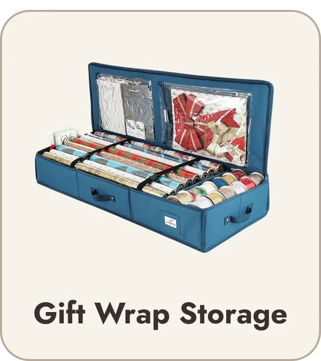 gift wrap storage
