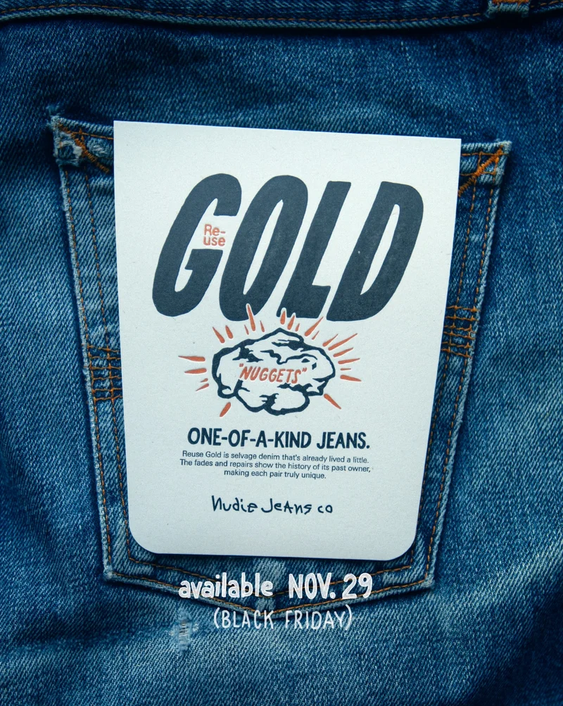 Check out this ultra limited 10 pairs only Re-use Gold drop.