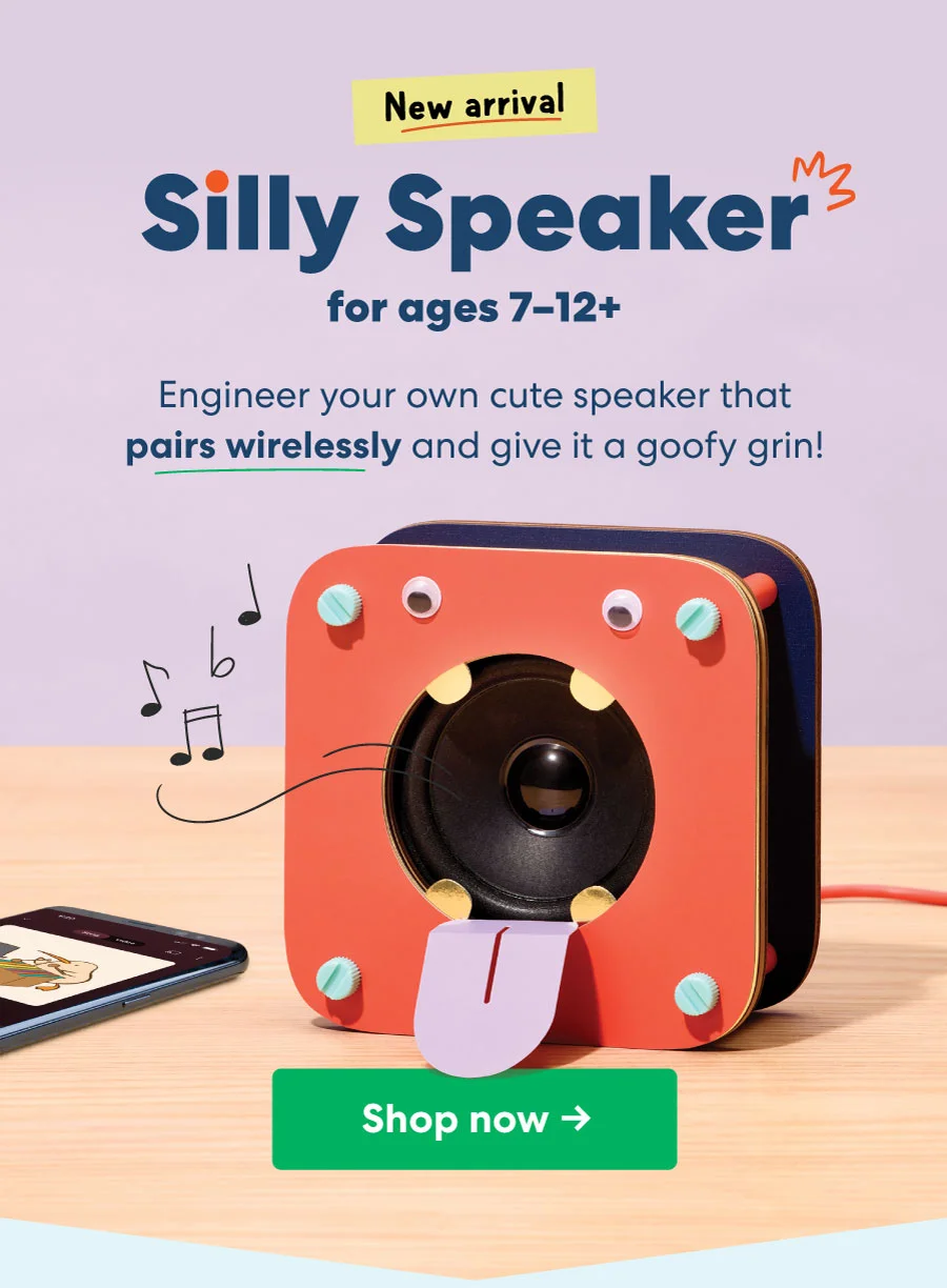 Silly Speaker for ages 7-12+