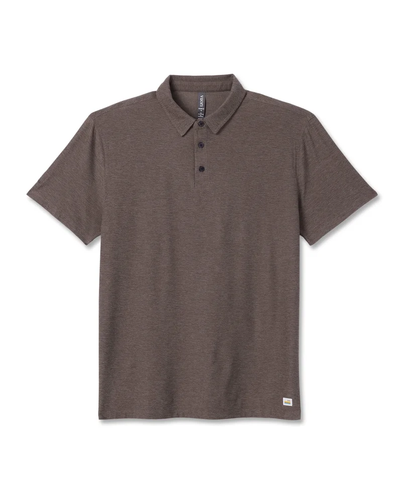 Image of Strato Tech Polo | Warm Grey Heather