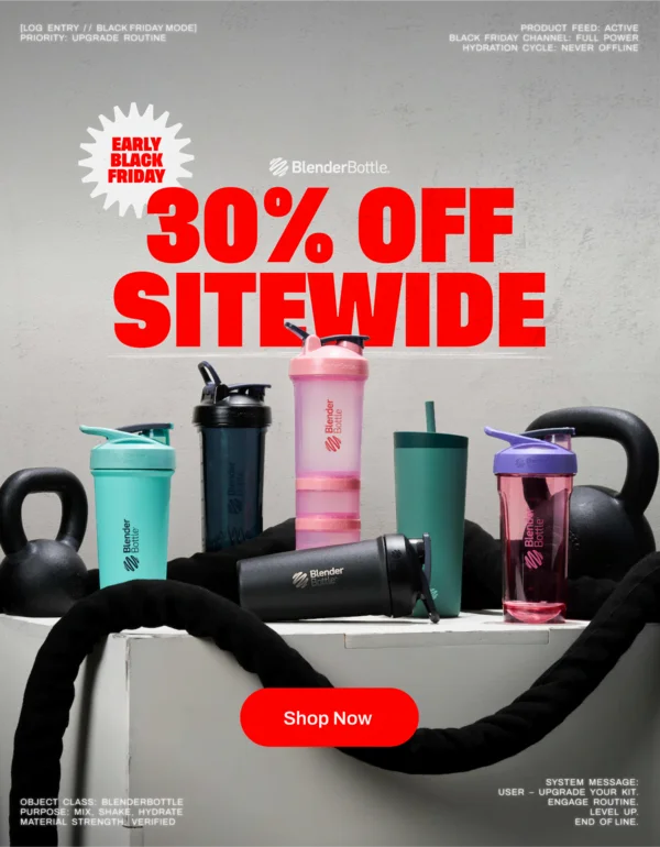 Shop the BlenderBottle Early Black Friday