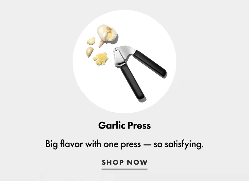 Garlic press