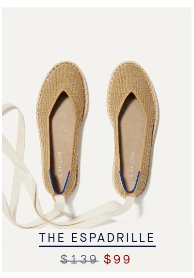 THE ESPADRILLE THE ESPADRILLE