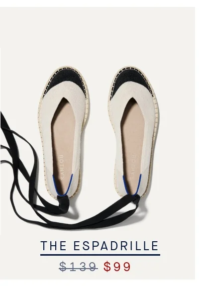 THE ESPADRILLE THE ESPADRILLE