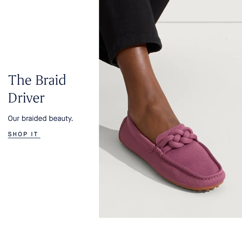 The Braid Driver Our braided beauty. SHOP IT
