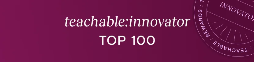 teachable:innovator top 100