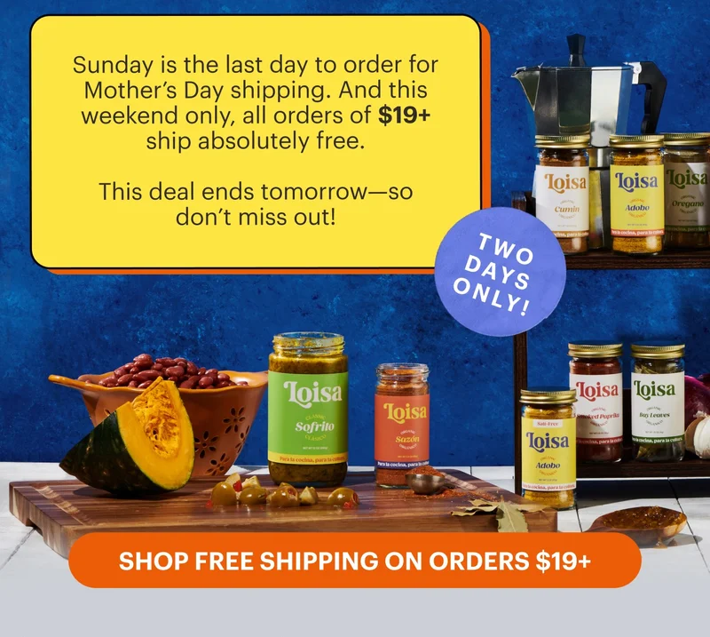 TWO DAYS ONLY: Get Free Shipping for Mother’s Day! SHOP FREE SHIPPING ON ORDERS $19+