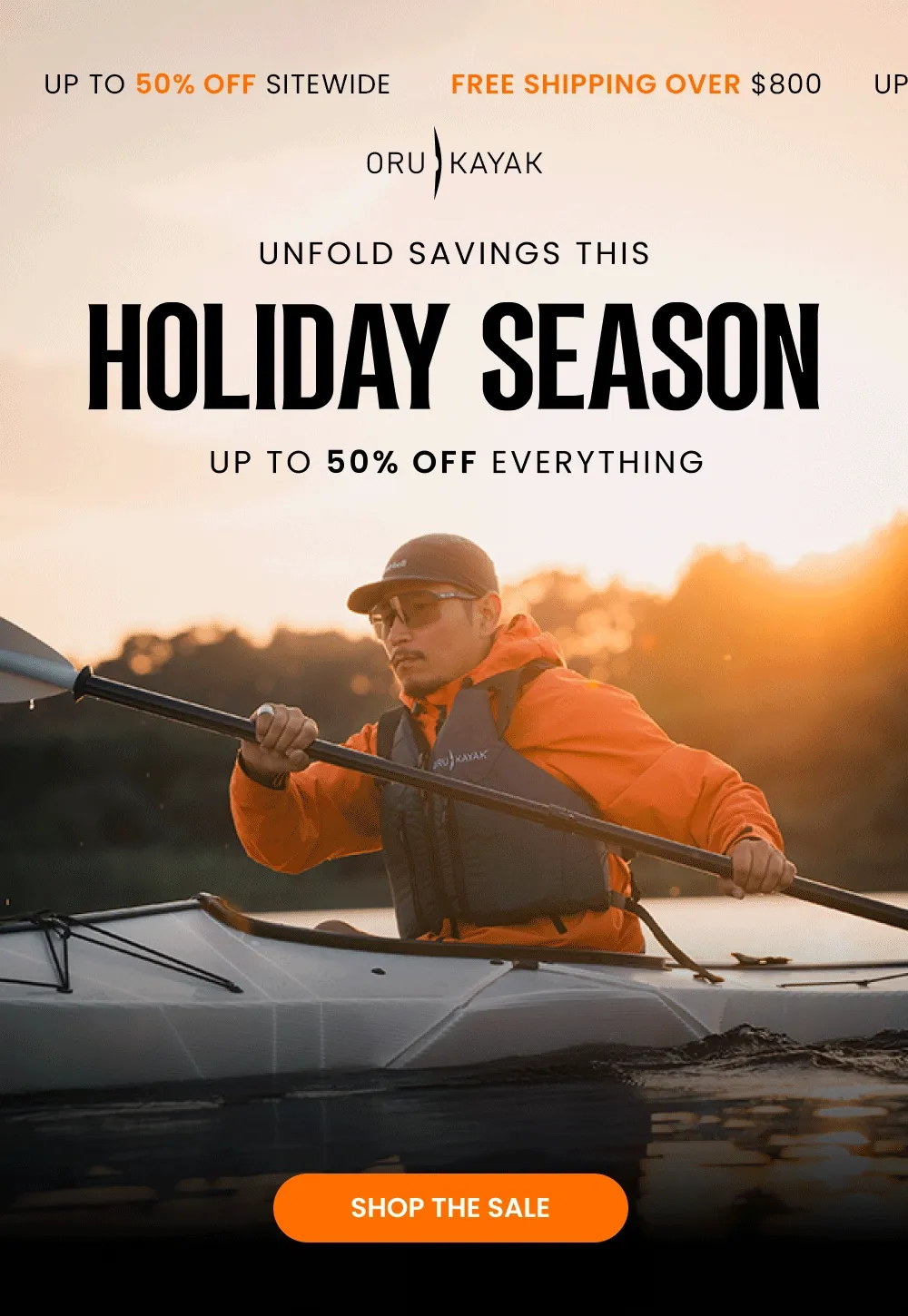 Holiday Season, Up to 50% Off Everything