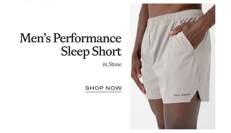 Men's Performance Sleep Short in Stone