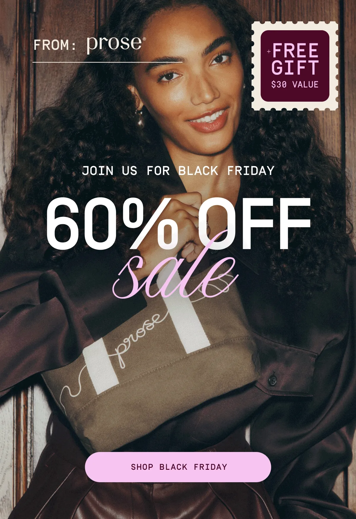 Join us for Black Friday - 60% off sale