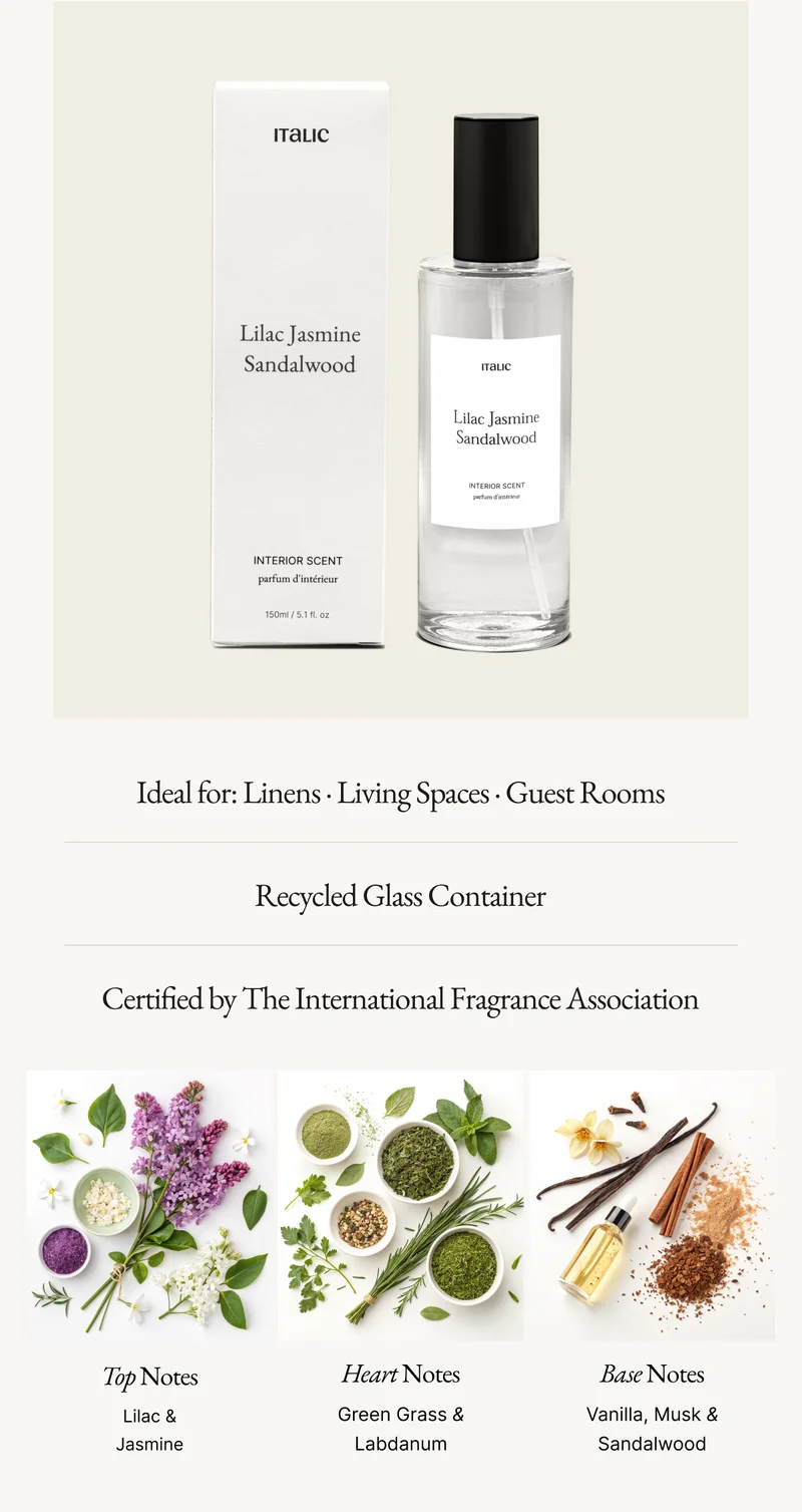 Lilac Jasmine Sandalwood Room Spray
