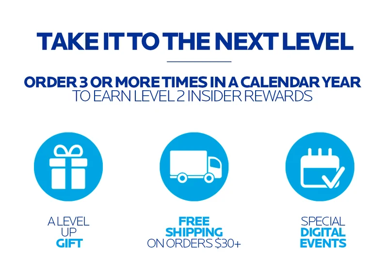 ORDER 3 OR MORE TIMES IN A CALENDAR YEAR FOR EVEN MORE SAVINGS & PERKS!