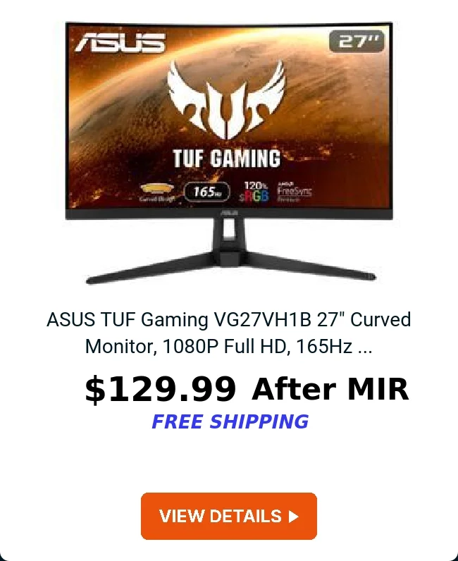 ASUS TUF Gaming VG27VH1B 27