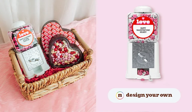 CANDY DISPENSER WITH CUSTOM PACKAGING