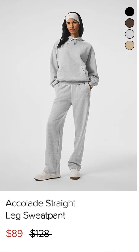 Accolade Straight Leg Sweatpant