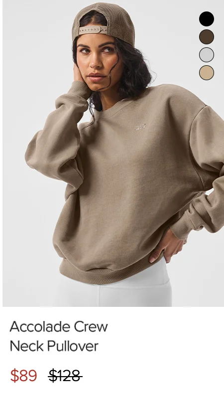 Accolade Crew Neck Pullover