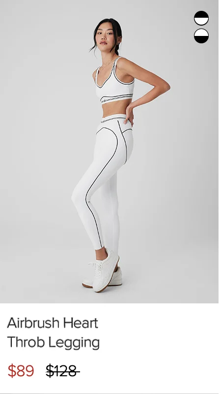 Airbrush High Waist Heart Trob Legging