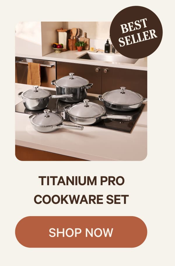 Titanium Pro Cookware Set