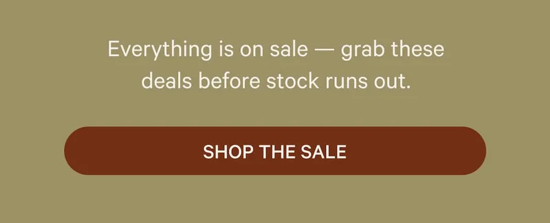 Everything is on sale — grab these deals before stock runs out. Shop the Sale
