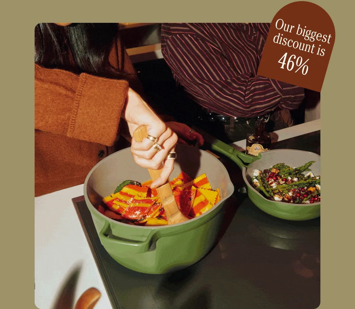 Our biggest discount is 46%