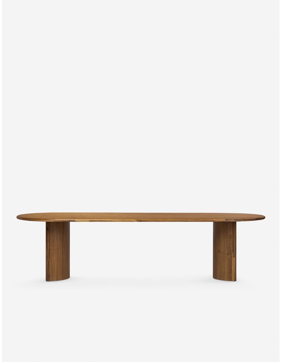 Gilda Oval Dining Table - Sand / 118"W