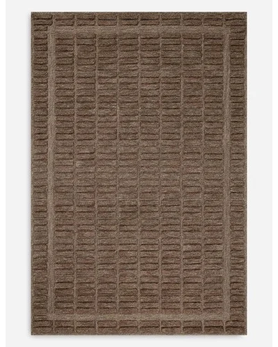 Bradley I Hand-Tufted Wool Rug by Chris Loves Julia x Loloi-Brown / 11'6" x 15'