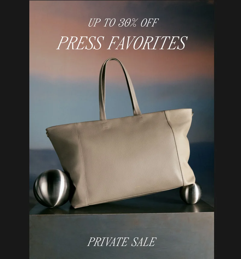 Private Sale Up to 30% Off Press Favorites