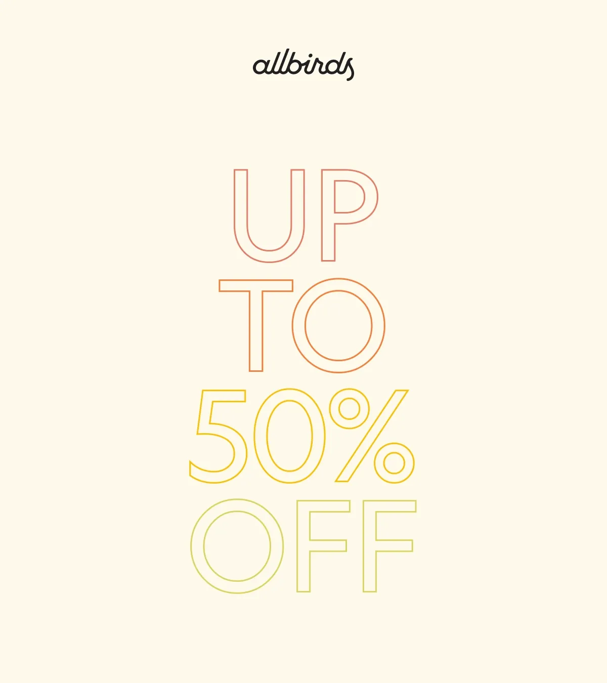 UP to 50% off