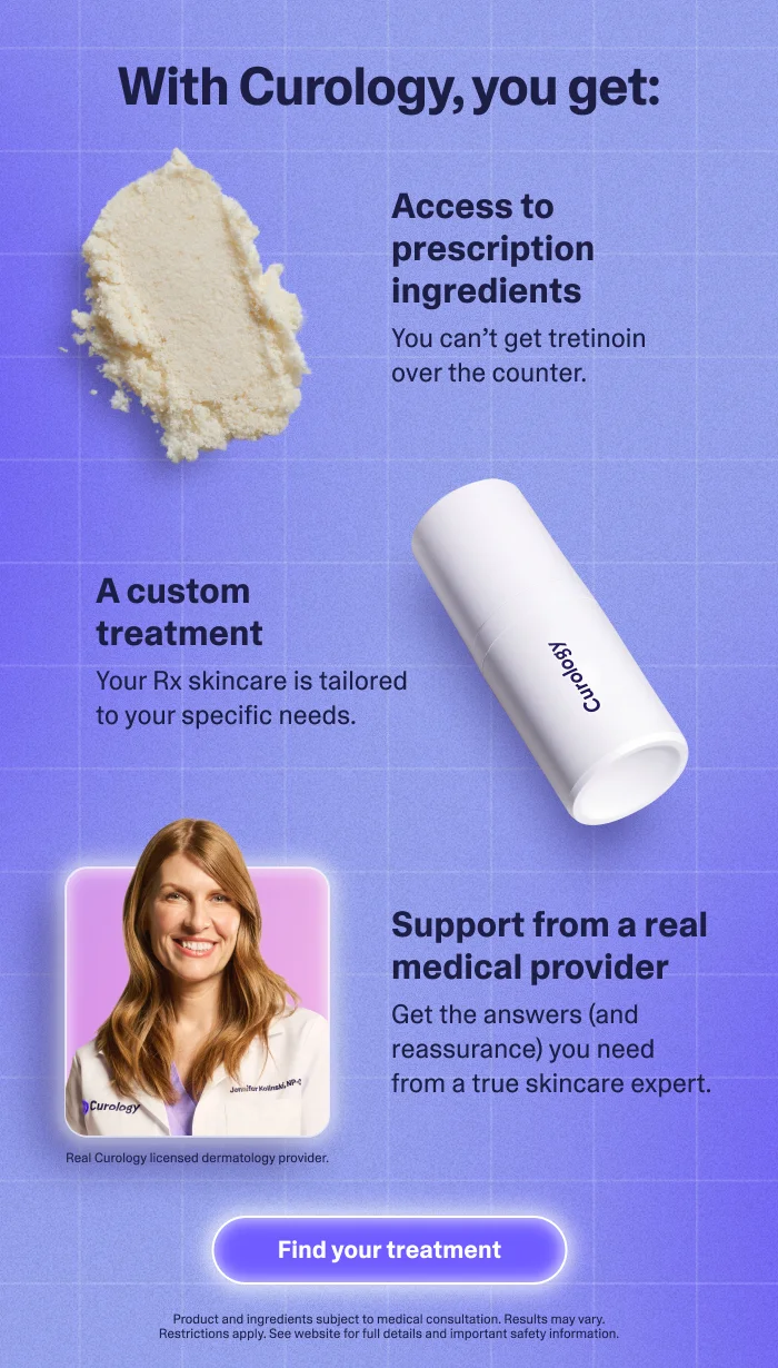 With Curology, you get