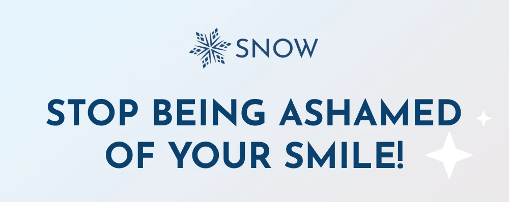 STOP BEING ASHAMED OF YOUR SMILE!
