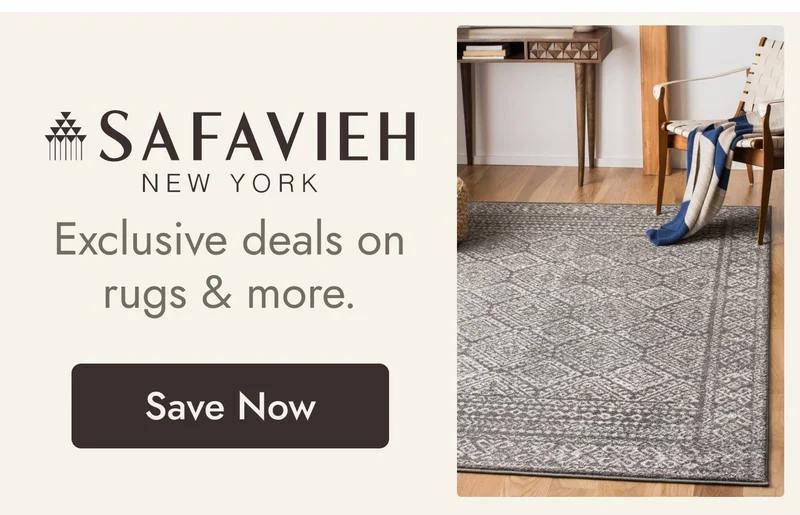 Safavieh: Exclusive Deals on Rugs & More