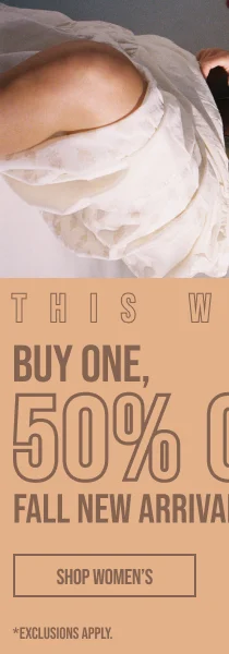 Buy One Get One 50% off Shop Women's