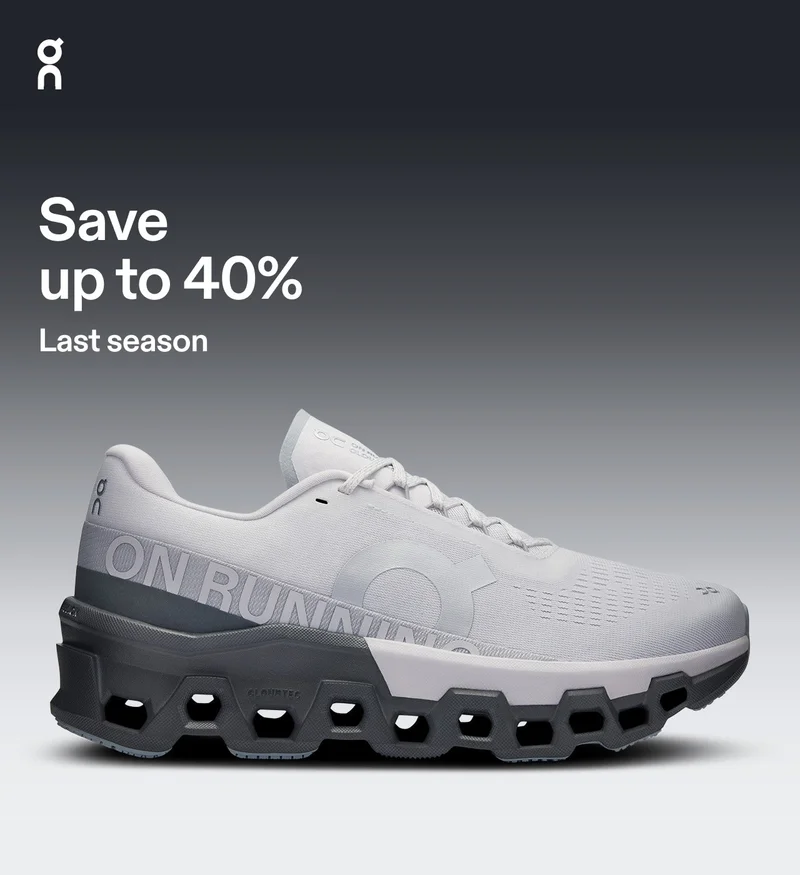 Save up to 40%. Last season.