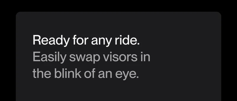 Ready for any ride.