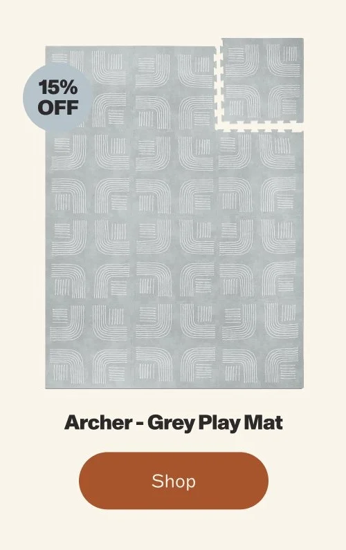Archer - Grey Play Mat