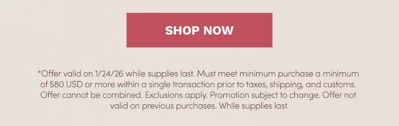 Choose a FREE Gift on Orders $80+